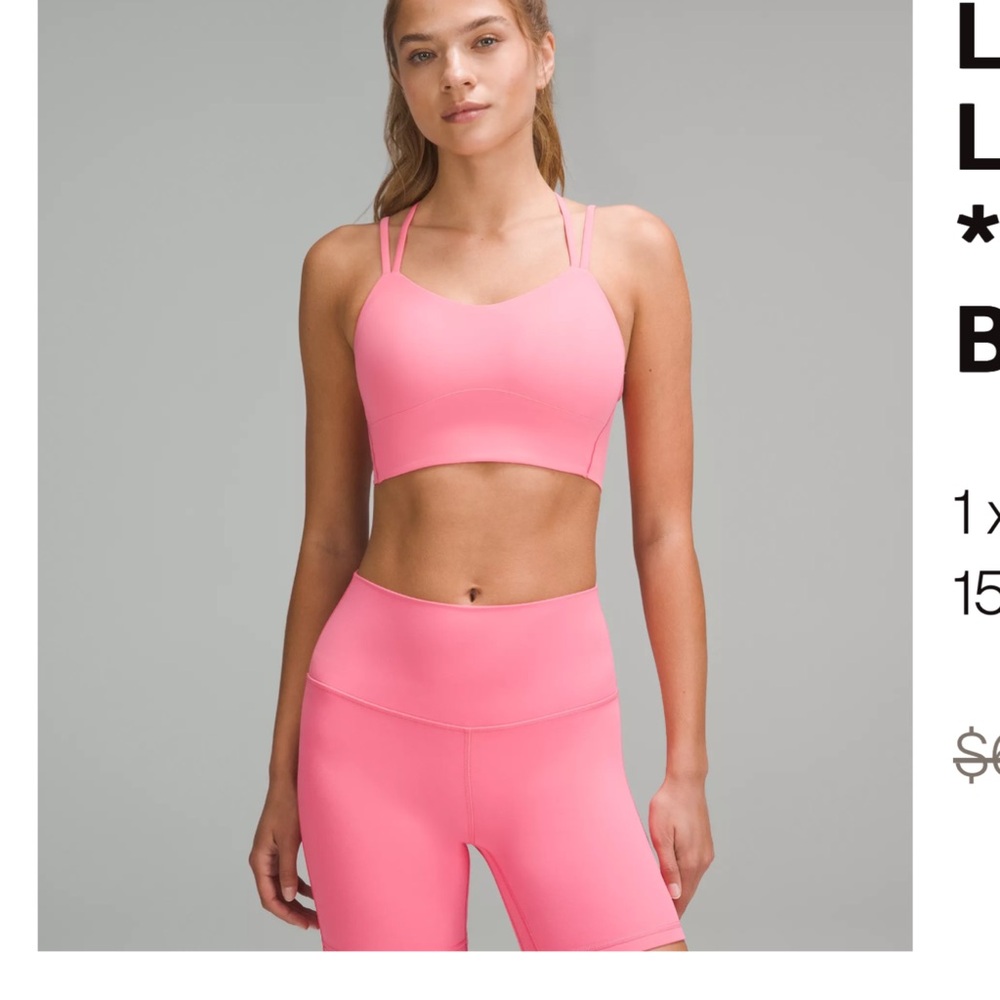 NWT Like a Cloud Long - Line Bra B/C